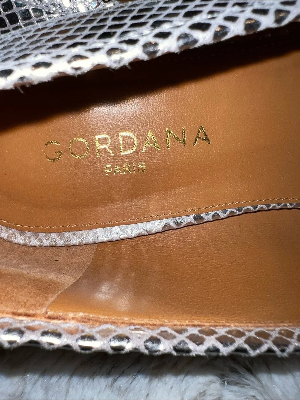 Gordana Paris metallic silver